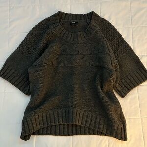 Women's Charcoal Knit Sweater